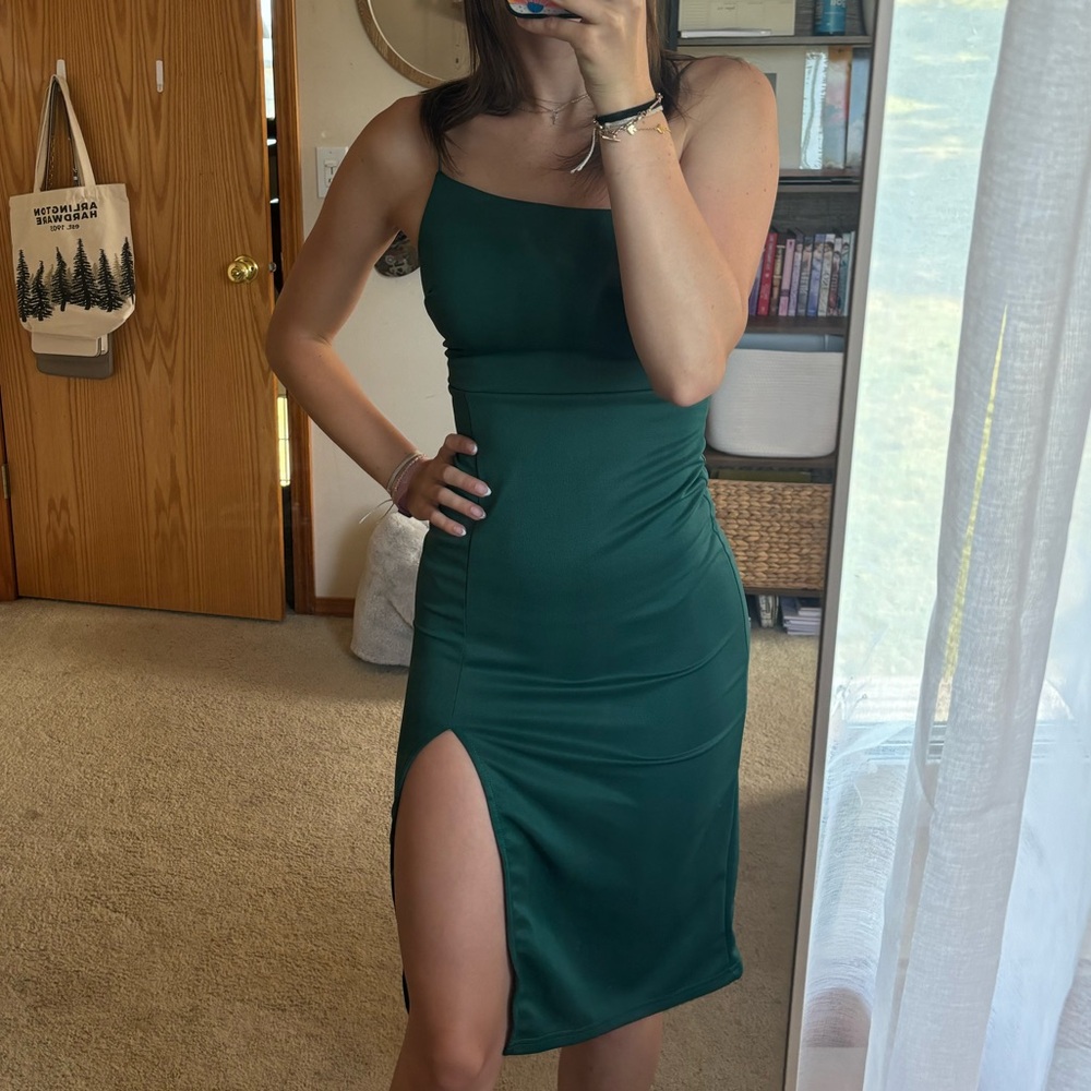 Nordstrom Green Midi Dress - Picture 8 of 8